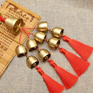 Xâu chuông gió bằng đồng (9 chuông)